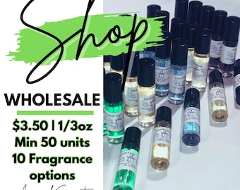 Aceites corporales al por mayor: Fragancias roll-on de 1/3 oz