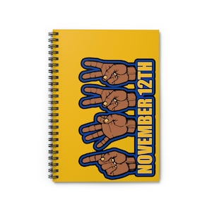 SGRho Spiral Notebook - Ruled Line | Sigma Gamma Rho Notebook| SGR | SGRho Journal | 1922 | Pretty Poodles | Shirt | Sorority Gifts |
