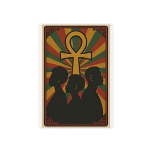 Carte da gioco, Ankh Juneteenth Spades Gift Unity Life, Mazzo di poker, Mese della storia dei neri, Afroamericani, Serata di giochi di carte, Culturale