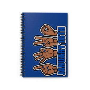 ZPB Spiral Notebook - Ruled Line | Zeta Phi Beta Notebook| Finer Woman | 1920 | Dove | Zeta Journal | Sorority Gifts | ZPhiB |