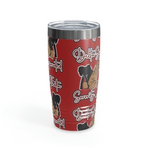 DST Tumbler, 20oz | Delta Sigma Theta Tumbler | DST | AEO | 1913 | Elephant | Devastating Diva Tumbler| Sorority Gifts | J13