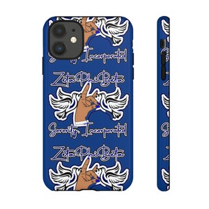 ZPB Tough Cases |  Zeta Phi Beta | ZPB Phone Cases | Finer Woman | 1920 | Dove | Zeta Phone Case | Sorority Gifts | ZPhiB | Iphone | Galaxy