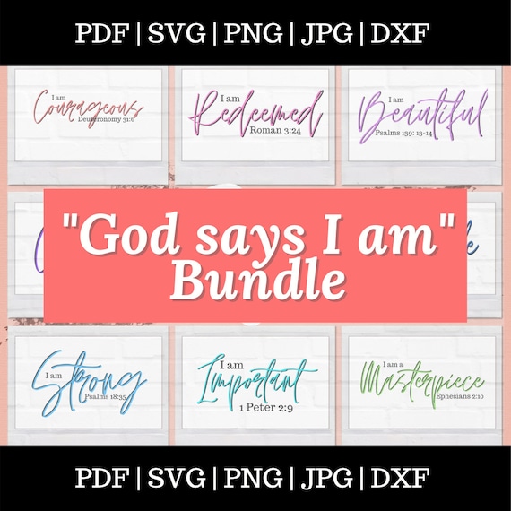 I am Inspiration| Bible Verse SVG | Inspirational SVG | Vector | Shirt | ClipArt | Silhouette