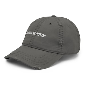 Boot Scootin &#39;Distressed Hut, Country Konzert Hut, Stagecoach Hut, Sonnenschutz Hut, Activewear Hut, Country Dancing Hut
