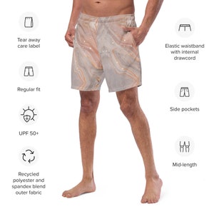 Men's Swim Trunks, Swim Shorts, Men's Swim Wear, Men's Beach Wear, Men's Workout Wear, Men's Shorts