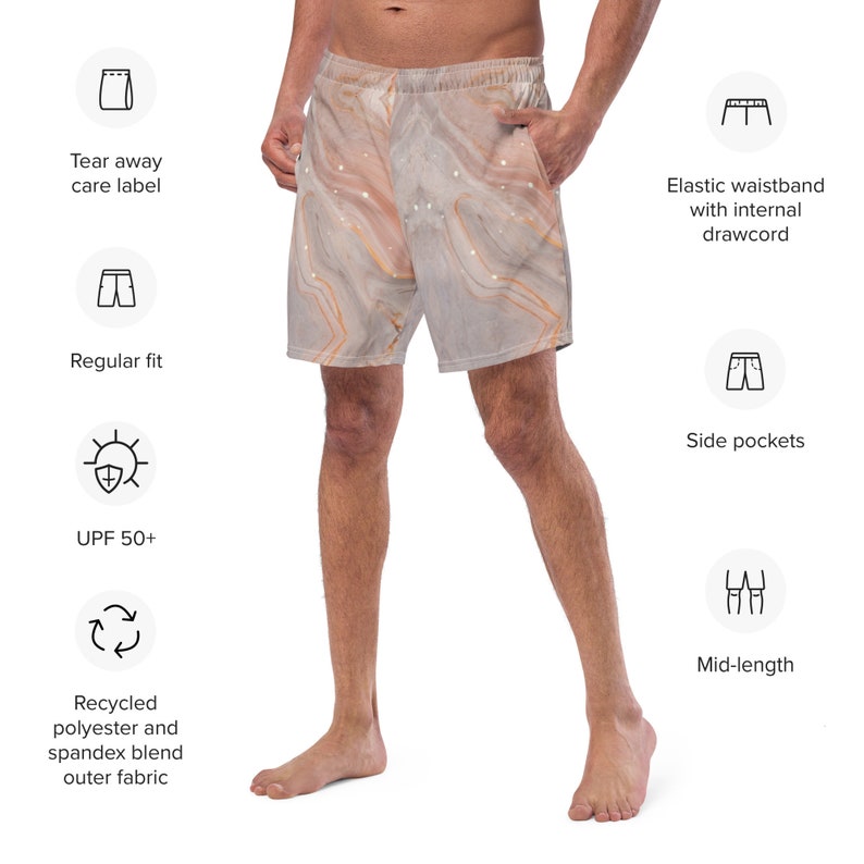 Men's Swim Trunks, Swim Shorts, Men's Swim Wear, Men's Beach Wear, Men's Workout Wear, Men's Shorts
