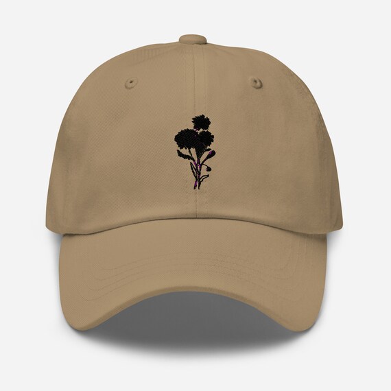 Baseball Cap Flower, Embroidered Hat, Dat Hat, Adjustable  display picture 3
