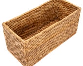 Artifacts Rattan Rectangular Basket