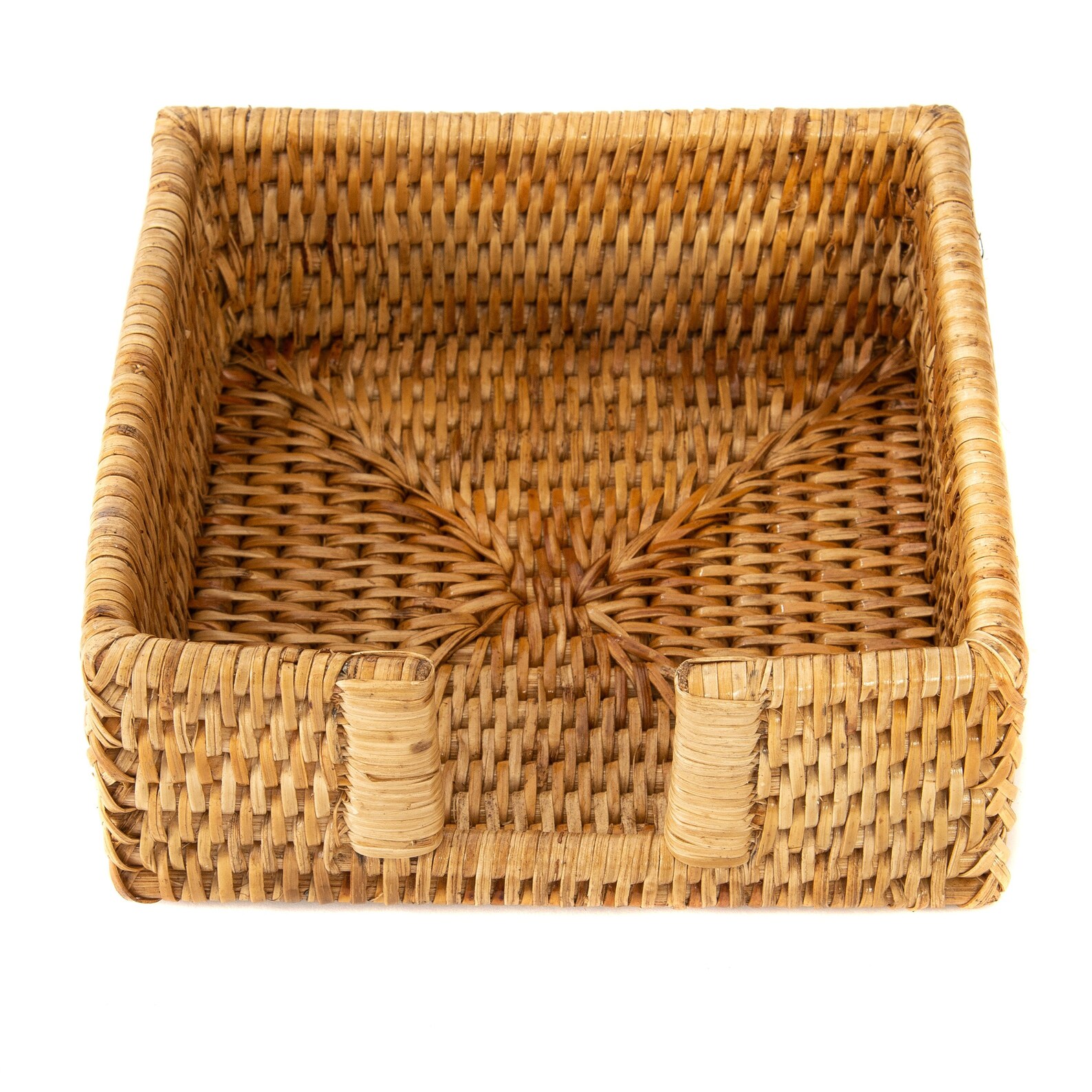 Artifacts Rattan™ Cocktail Napkin Holder With Cutout Etsy