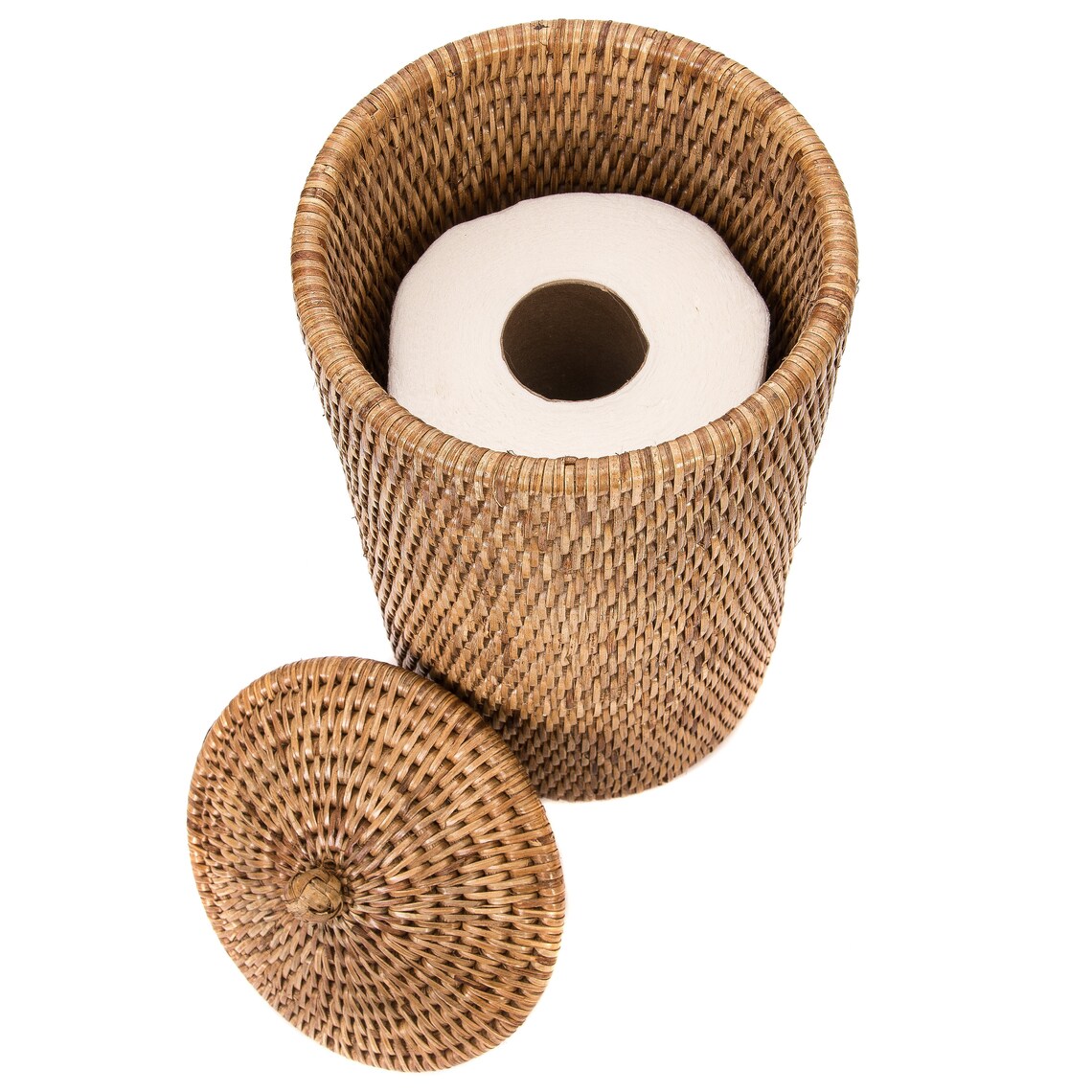 Artifacts Rattan™ Double Toilet Roll Holder Etsy