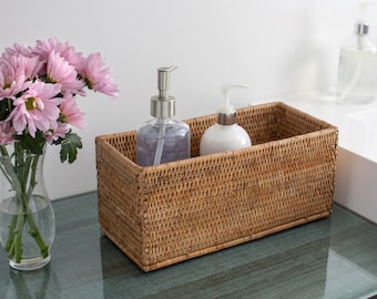 Artifacts Rattan™ Rectangular Everything Basket