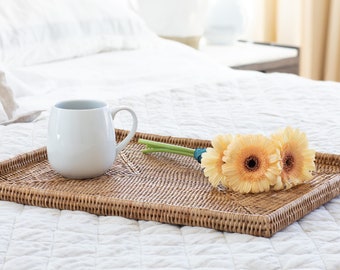 Artifacts Rattan™ Rectangular Flat Tray