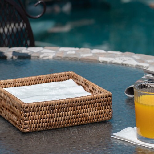 Artifacts Rattan™ Luncheon Napkin Holder Etsy