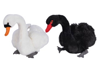 large swan stuffed animal