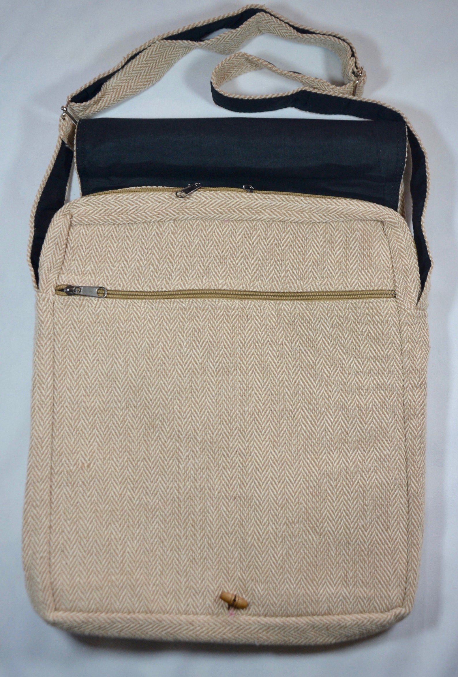 Hemp & Cotton Woven Messenger/Side Bag Etsy