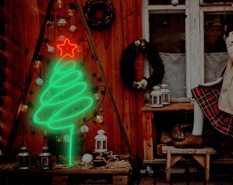 Pine Tree Neon Sign - Etsy