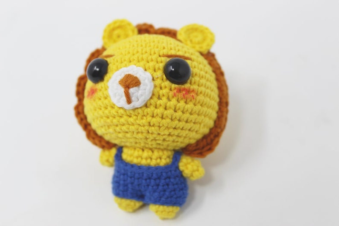 Crochet Amigurumi Animals Key Chain Best Gift Goodbye Etsy