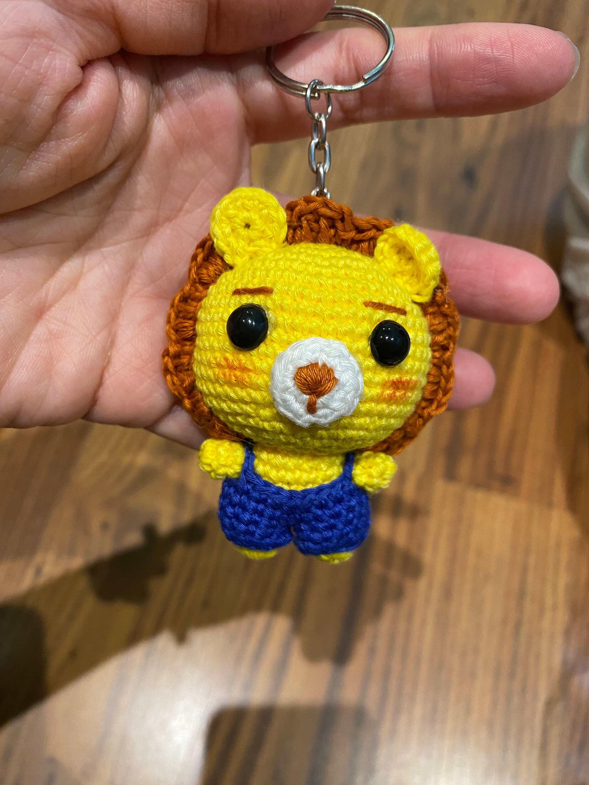 Crochet Amigurumi Animals Key Chain Best Gift Goodbye Etsy
