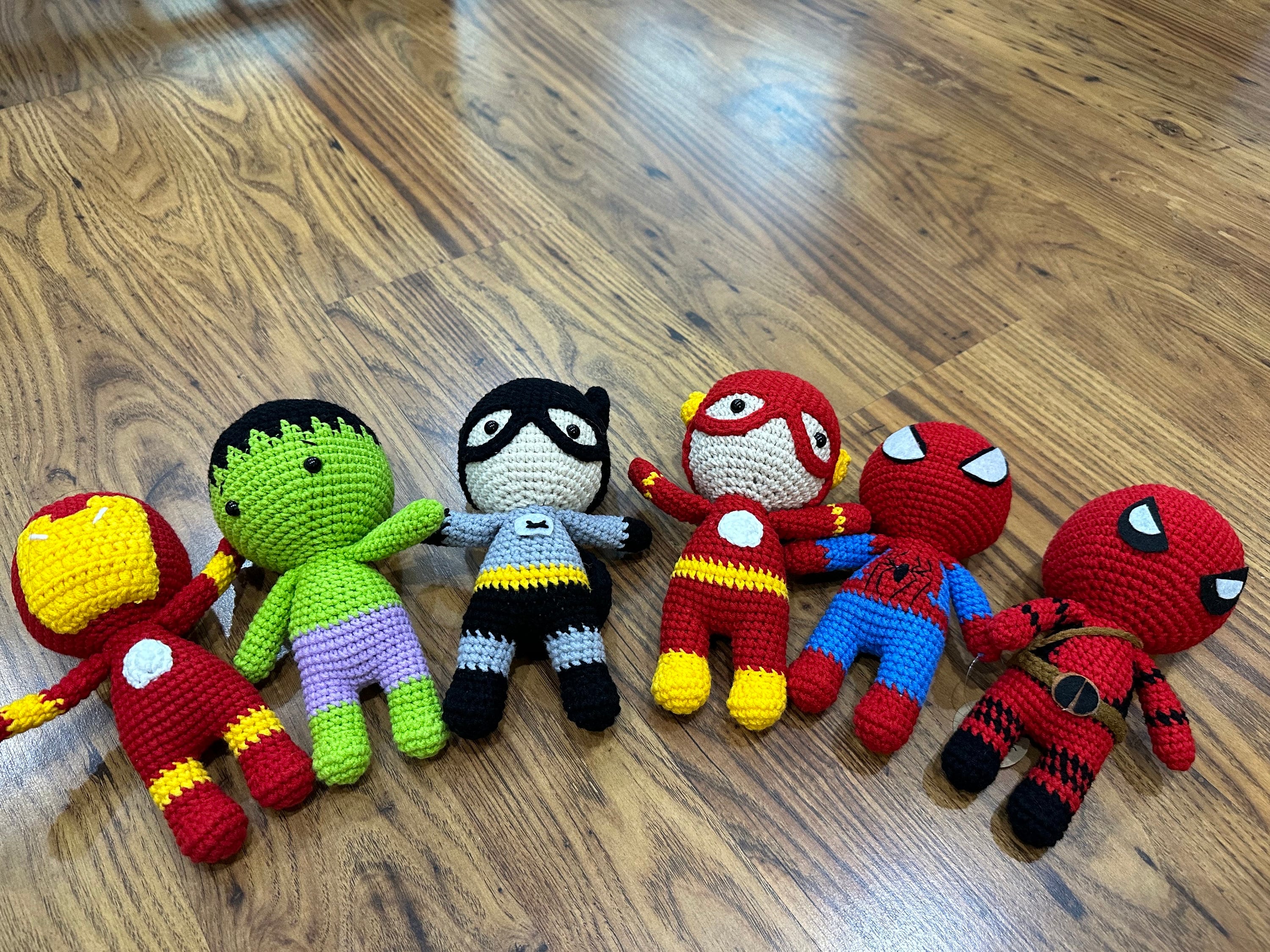 Avengers Crochet Keychain - Etsy