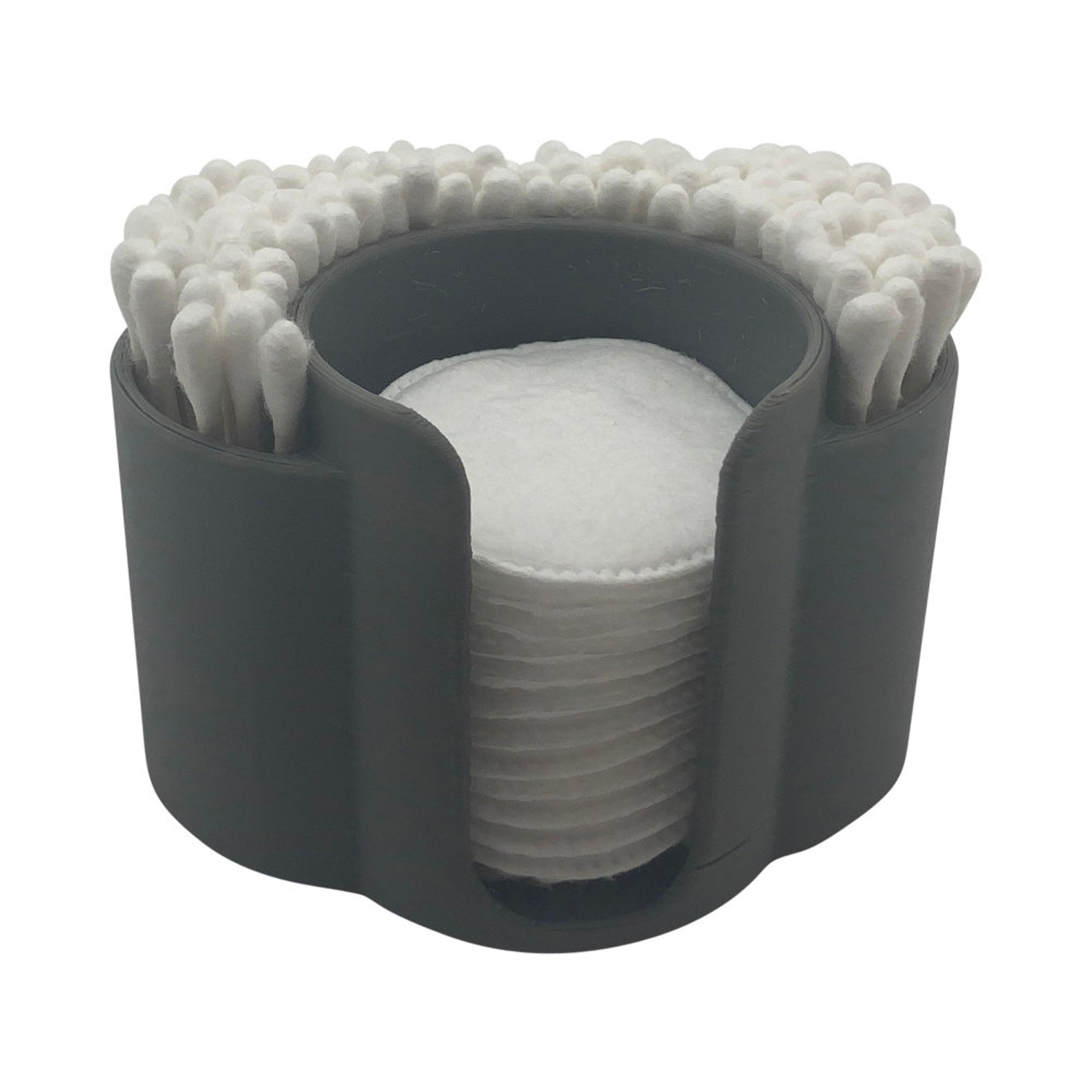 3D printed QTip and Cotton Pad Holder Etsy