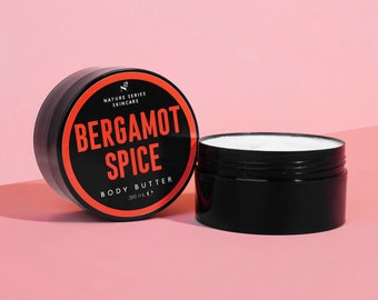 Bergamot Spice Body Butter with Whipped Shea Butter, Mango Butter, Bergamot and Jasmine Oils and Vitamin E