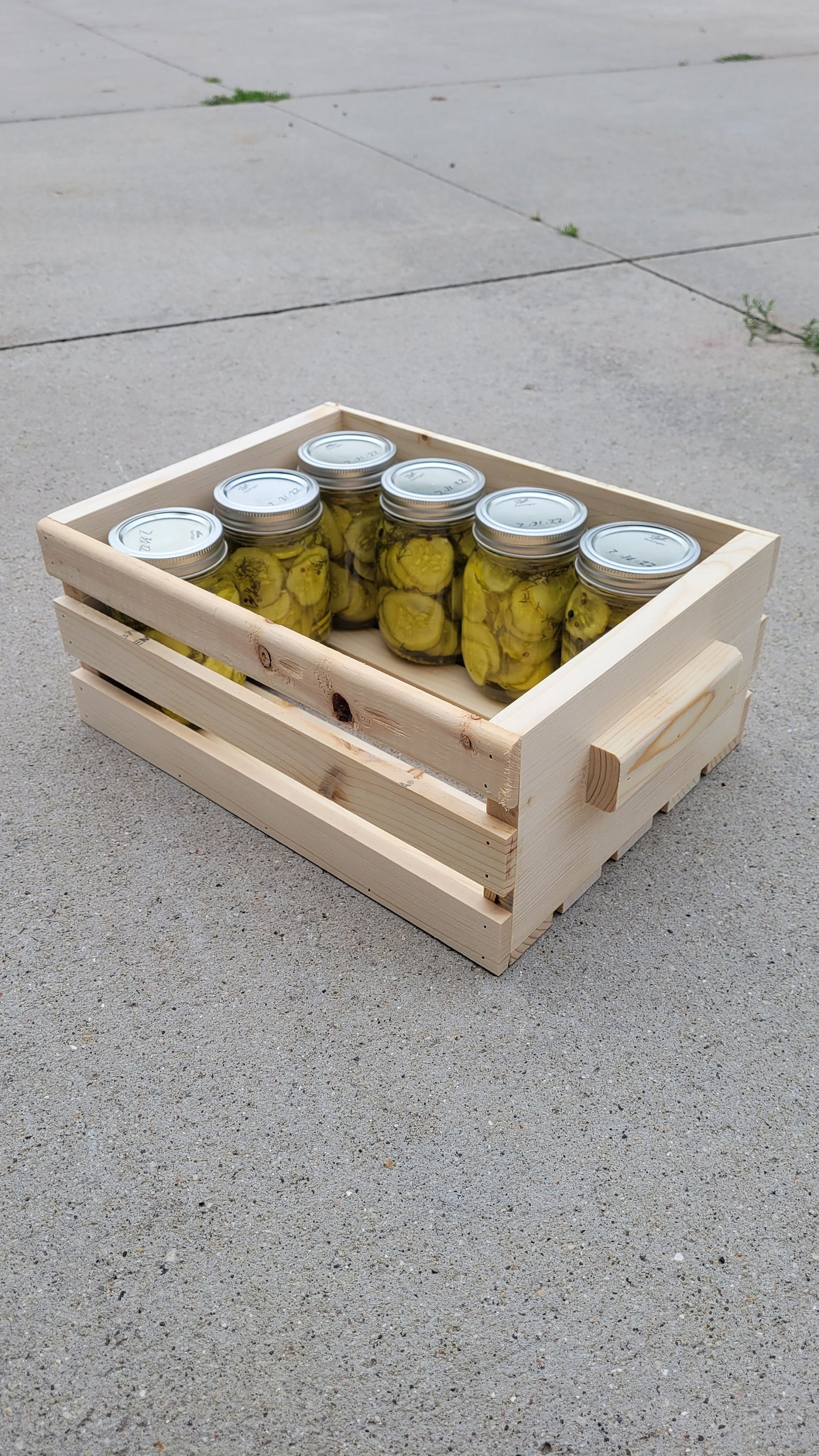 Canning Crates Pint Etsy