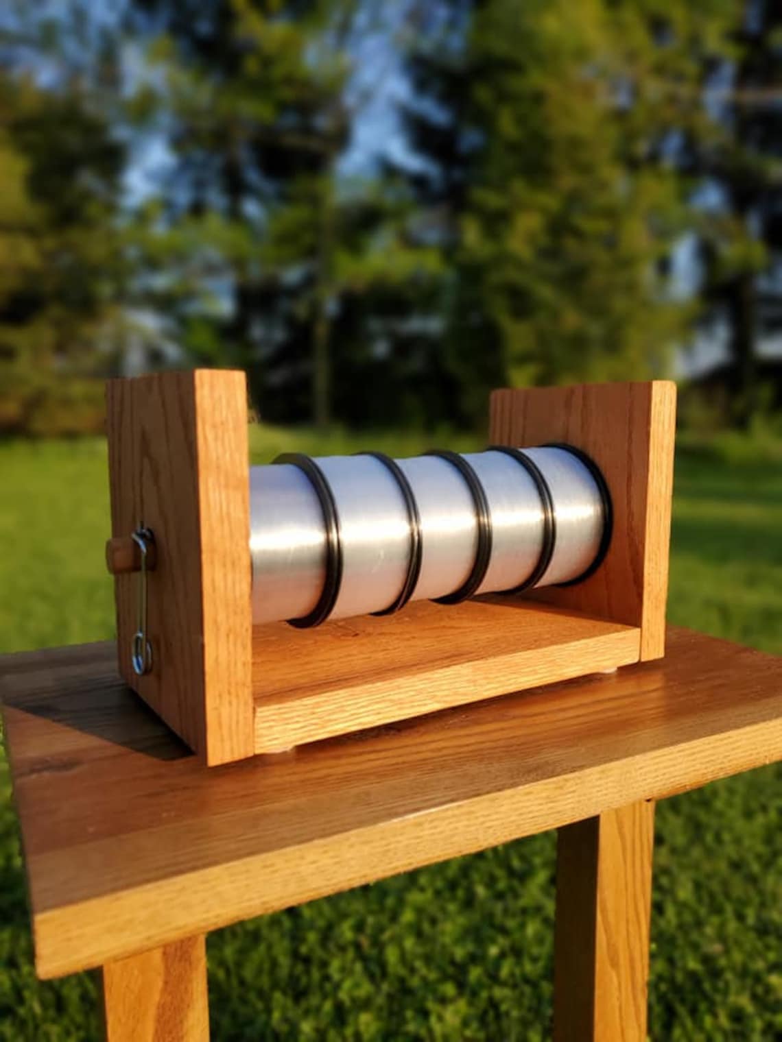 Fishing Line Spool Rack Etsy UK