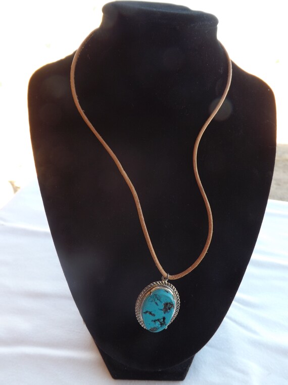 Turquoise clearance stone choker