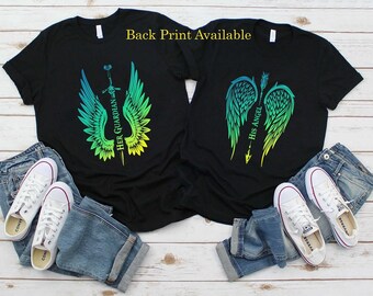 her cowboy his angel hoodies