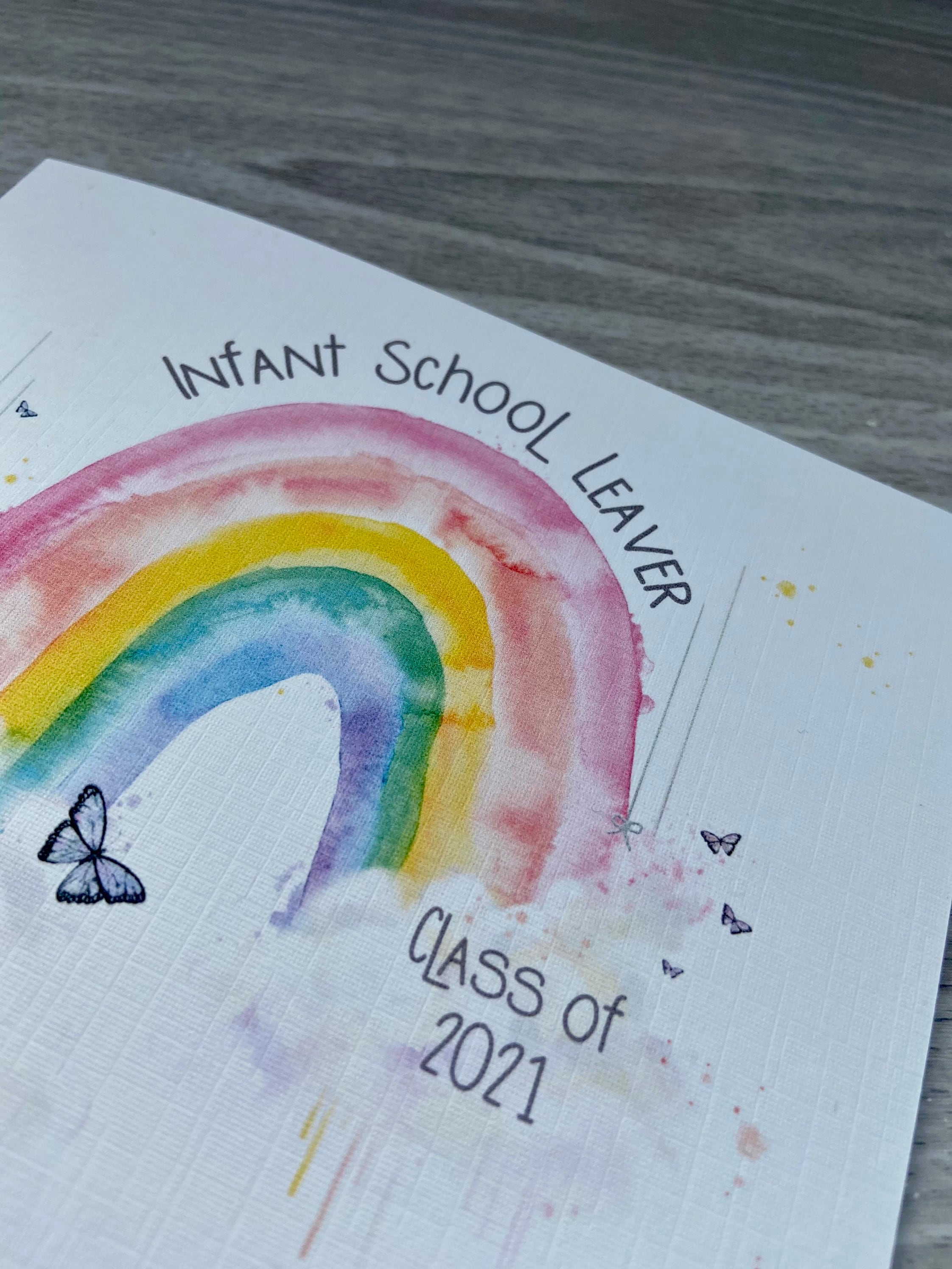 School Leaver Card Personalised School Leaver Gift Etsy UK