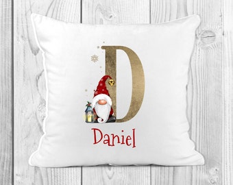 Personalised Christmas Cushion | Personalised Gonk Cushion | Christmas Decor | Gonk Family