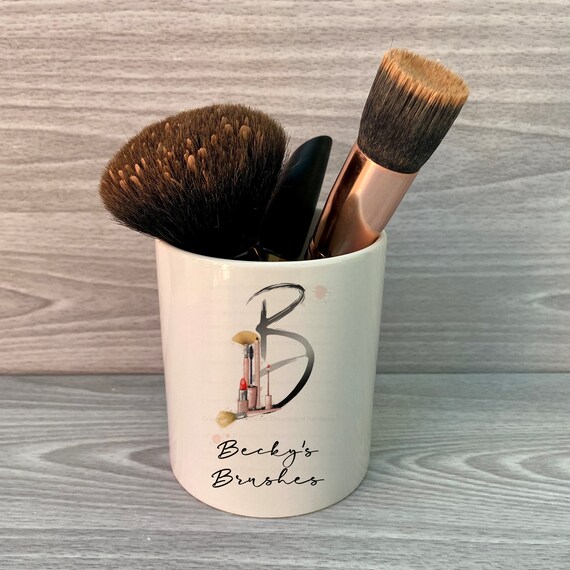 Personalised Make up Brush Holder 