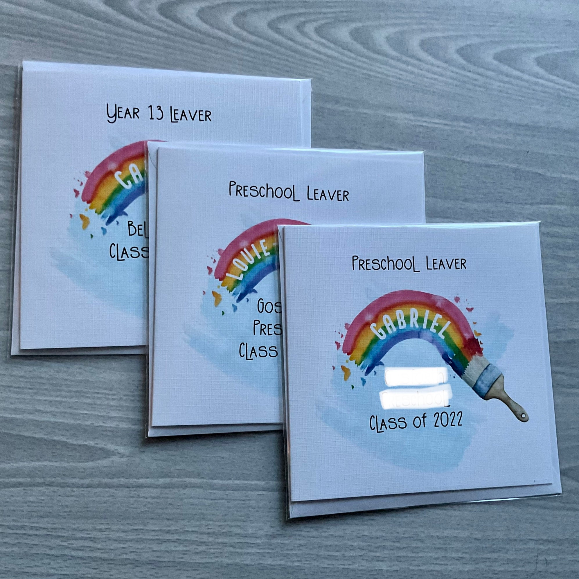 School Leaver Card | Personalised School Leaver Gift | Nursery Leaver ...