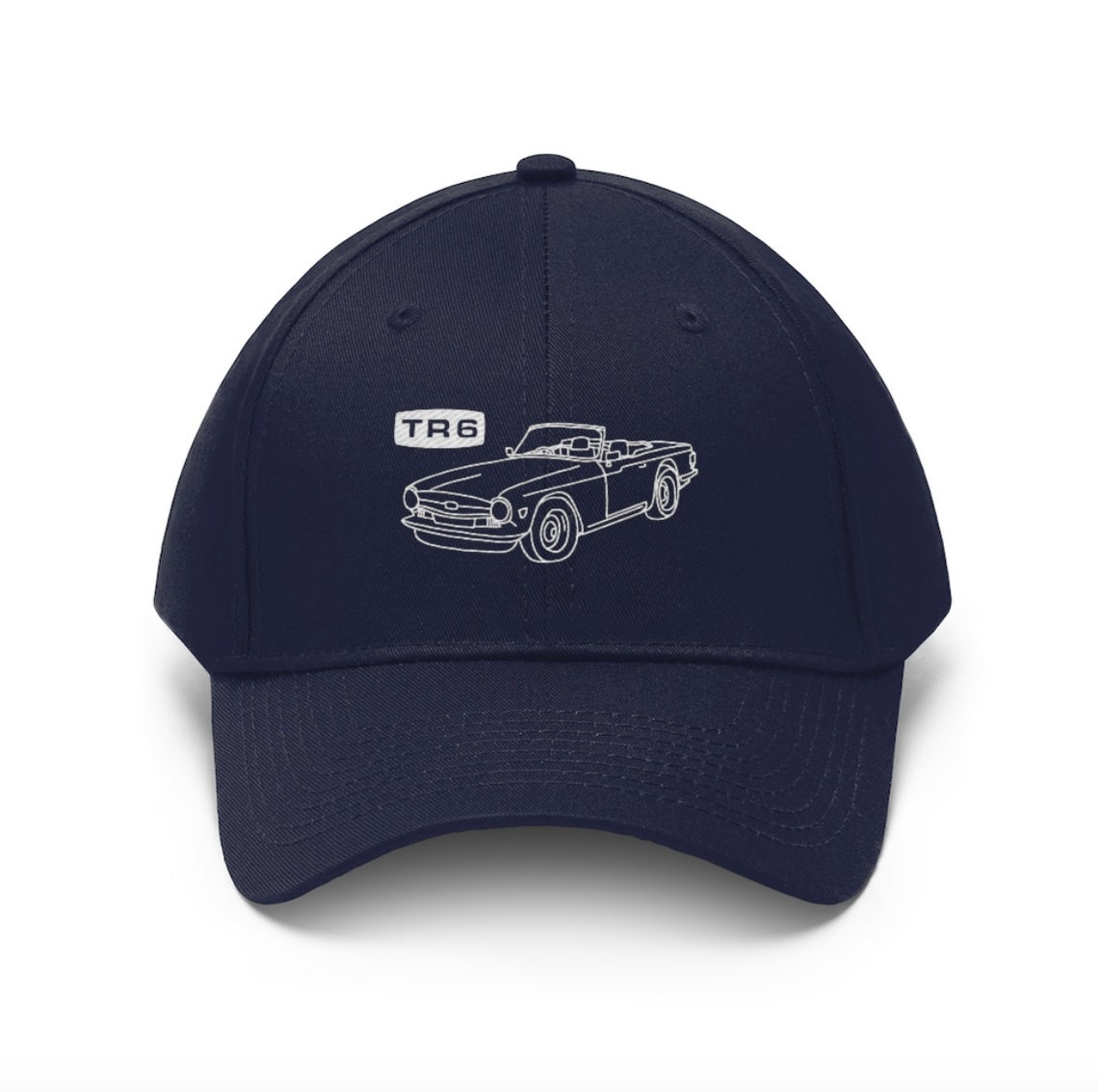Unisex Twill Baseball Hat Triumph TR6 Classic Car and Logo Etsy
