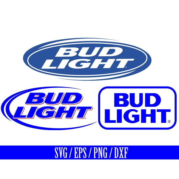 Bud Light Beer SVG/Bud Light Beer/Beer svg/png,eps,svg,dxf/Cricut files - Instant Download