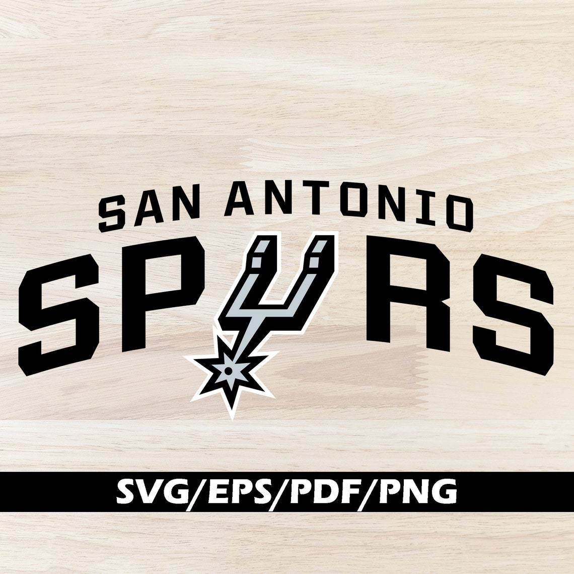 Download San Antonio Spurs Logo SVG/Basketball team Logo/Sport | Etsy