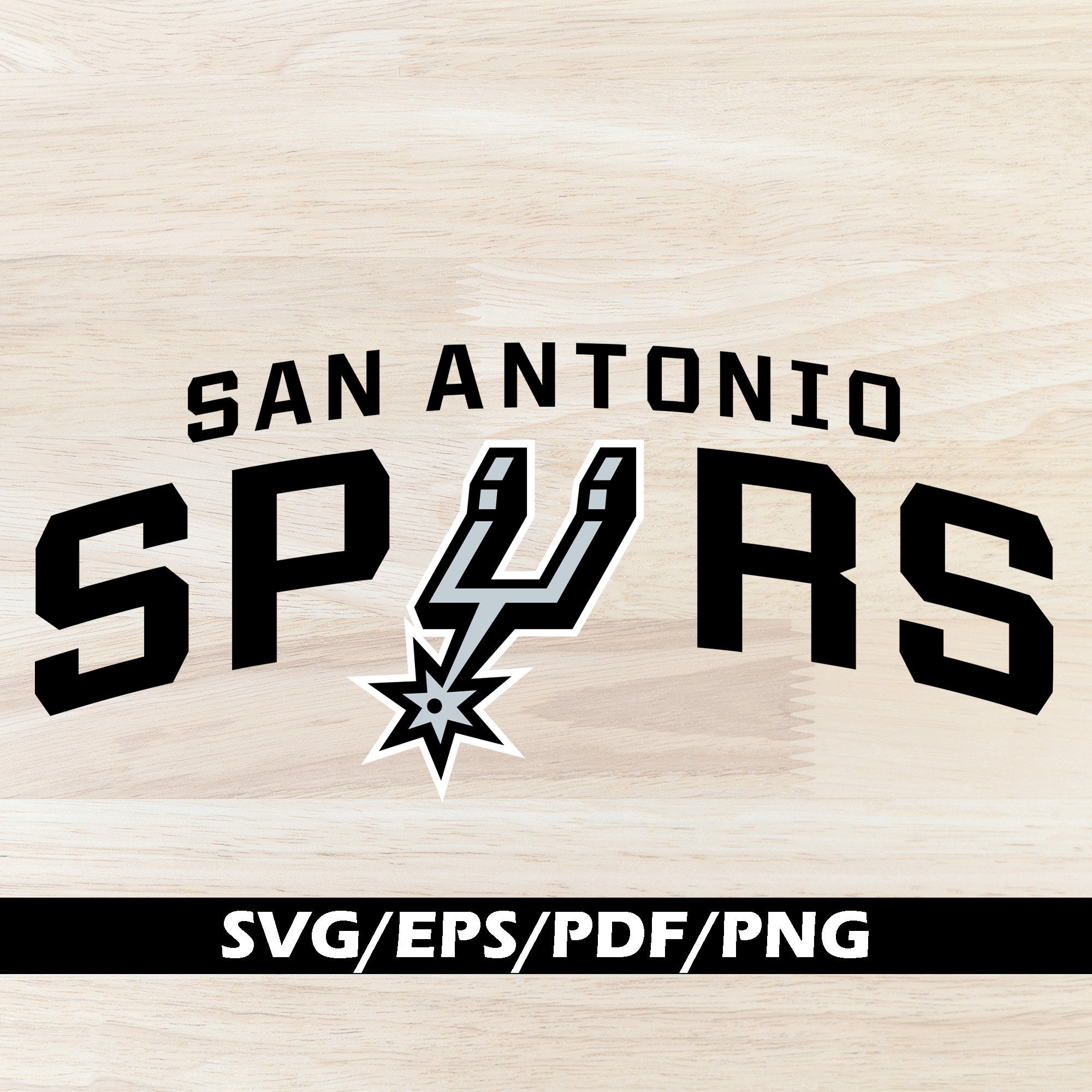 Download San Antonio Spurs Logo SVG/Basketball team Logo/Sport | Etsy