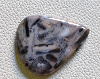 Natural Picasso Jasper Pear Shape Cabochon Loose Gemstone For Making Jewelry/Picasso Jasper Cabochon/Flat Back Picasso Jasper Gemstone AM