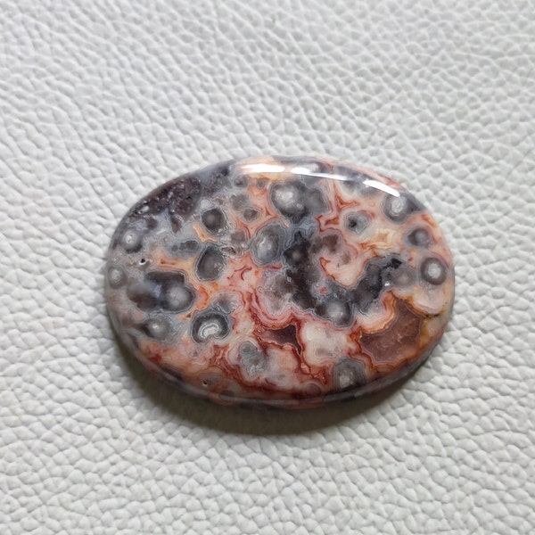 Rare Big Size 88Cts Natural Crazy Lace Agate Cabochon Oval Shape Crazy Lace Agate Smooth Polished Crazy lace Jewelry making Stone SM