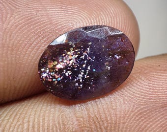 3,30 Cts Naturalny, najwyższej jakości kamień słoneczny Iolite, szlif owalny, kamień słoneczny Iolite, krwawy kamień słoneczny Iolite, luźny kamień szlachetny do wyrobu biżuterii