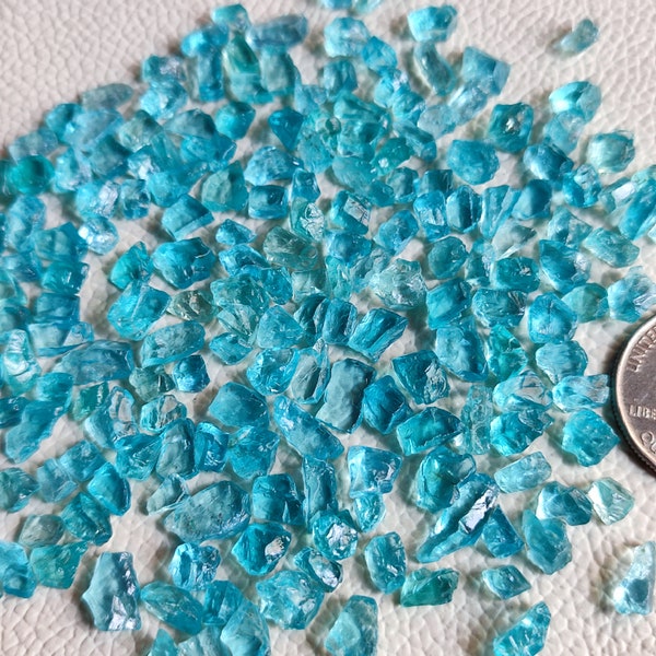 198Cts Full Lot Of Natural&Genuine, Apatite Rough Gemstone, Lot For Making Jewelry, Crystals Apatite Raw, Blue Apatite Raw Stone