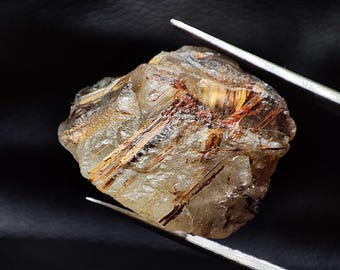 21x20MM Big Size AAA Quality Natural Golden Rutile Quartz Rough Gemstone, , High Quality Natural Golden Rutilated Quartz Raw Material