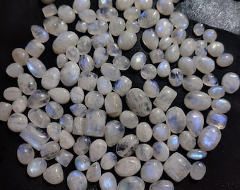 Pierre Précieuse Naturelle Lune Arc-en-Ciel – Forme Poire Facetée (vente En Gros)