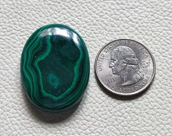 01 Pcs Top Quality Natural Malachite Cabochon Gemstone Pendant Size Oval Shape For Making Jewelry Loose Malachite Cabochon Gemstone