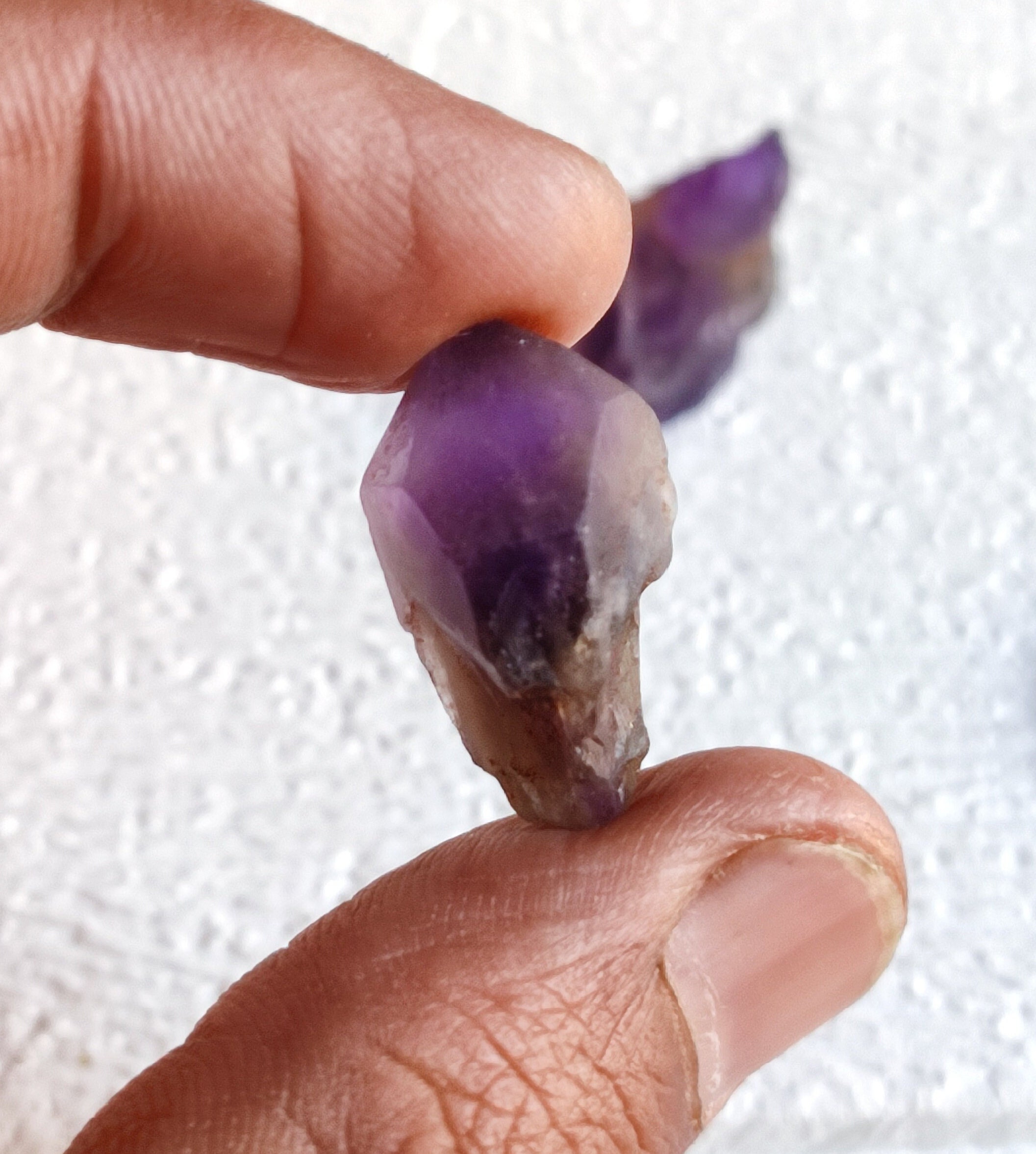 02 Pieces Fine Quality Raw Natural Amethyst Rough for Making Jewelry ...