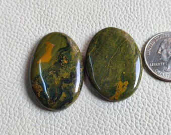 Schöne Oval Form Ozean Jaspis Cabochon Edelstein für die Herstellung von Schmuck Lose Ocean Jaspis April und Mai Birthstone