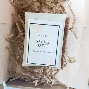 Savage Love, Parfum inspirierte Wachsschmelze, Masculine, Manly Wax, Geburtstagsgeschenk für Jungen, kleines Geschenk für Männer, Wachsschmelzen für Ihn, Strumpfstopf