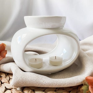 Wax Burner UK, Unique, Stocking Stuffers For Women, Birthday Gift for Her, New Home Gift Idea, Secret Santa Gift For Best Friend, Oil Burner