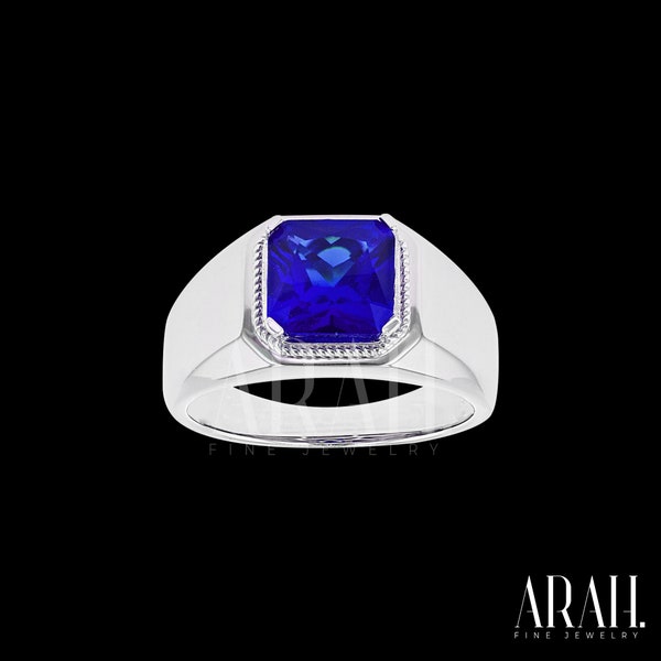 Mens Tanzanite Rings Etsy