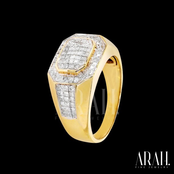 Anillo de diamantes para 925 plata oro amarillo - España